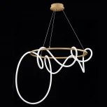 Подвесной светильник с гибким неоном и пультом Citilux Python CL220283 (регулировка яркости, LED, на тросе)