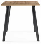 Стол Notta Тринити Лофт 140 25 мм дуб вотан / черный матовый 489624