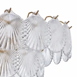 Потолочная люстра на штанге Arte Milano Rim 312008/D500 BS (220V, ракушка)