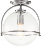 Потолочный светильник круглый Hinkley Somerset QN-SOMERSET-F-C-BN (220V, шар)