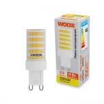 Светодиодная лампа 11Вт 3000K G9 Wolta WSTD-JCD-11W3KG9-C
