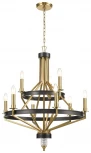 Подвесная люстра ярусная Wertmark Frida WE246.09.503 (220V, на цепи, свеча)