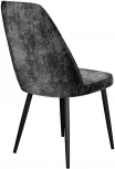 Стул DikLine 326 микровелюр M14 серый, ножки черные