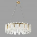 Подвесная люстра Belfast Severn 6601-800 BR CL (220V, на тросе, круглые)