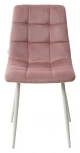 Стул CHILLI G108-15 пепел розы/ белый каркас, велюр
