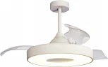 Потолочная люстра светодиодная с вентилятором Mantra Coin 8216 (регулировка яркости, 220V, пульт управления, круглые)