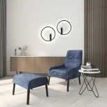 Настенный светильник светодиодный Denkirs Round DK5035-BK (220V)