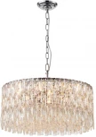 Подвесная люстра хрустальная Favourite Robby 4723-12P (220V, на цепи, круглые)