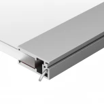 Профиль KLUS-GLASS-56-2000 ANOD (Алюминий) 019193 Arlight