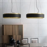 Подвесной светильник Casing 62 Black ImperiumLoft Casing01 (101409-26) (LED, 220V, на тросе, круглые, кольцо)