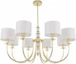 Потолочная люстра на штанге Arte Milano AM348401 348401/8 NGD (220V)