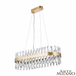 Подвесная люстра Arte Milano Venezia 311096/L800 BS (регулировка яркости, LED, 220V, хрусталь, пульт управления, на тросе)