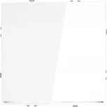 Выключатель одноклавишный с подсветкой (белый глянцевый) Voltum S70 VLS010201