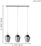 Подвесной светильник Eglo Murmillo 96774 (220V, на проводе)