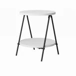 Стол приставной ESSEL SIDE TABLE (Белый) LEVE