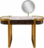 Консольный стол Garda Decor 58DB-CST20050 (Золото/Белый мрамор)