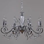 Подвесная люстра Reluce 08252-0.4-08 CR (220V, на цепи, подсвечник, свеча)