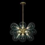 Потолочная люстра на штанге Loft It Miracle 10130/18 Blue (220V, шарики)