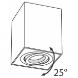 Накладной точечный светильник Maytoni Alfa C017CL-01S (220V)