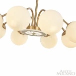 Потолочная люстра на штанге Arte Milano 271069/8 GD (220V, шарики)