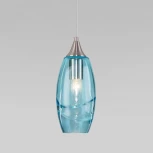 Умный подвесной светильник Eurosvet Lotus 50222/1 голубой (220V, на проводе)