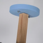 Потолочная люстра Wi-Fi на штанге Turna L10 Blue By ImperiumLoft Turna-B01 (LED, 220V, голосовое управление, умный дом - Алиса)