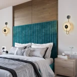 Настенный светильник (бра)-Бра Из Мрамора Loreo A ImperiumLoft 149474-22 (149474-22) (LED, 220V, кольцо)