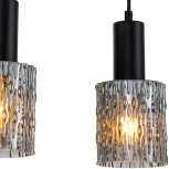 Подвесной светильник Escada Rain 10189/3S Black (220V, на проводе)