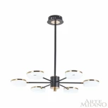 Потолочная люстра на штанге Arte Milano 277499/6 BK/GD (LED, 220V)