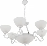 Подвесная люстра Arte Milano AM340518 340518/6-3 WT+SL (220V, на цепи)