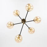 Потолочная люстра ярусная на штанге Citilux Лорен CL146263 (220V, шарики)