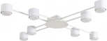 Потолочная люстра на штанге Lumion Benua 8305/8C белый, металл/акрил GX53 LED 8*7W 220V