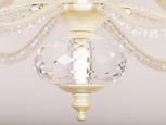 Подвесная люстра Abrasax 3007/8(creampearl) (220V, на цепи)