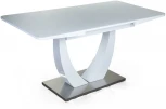 Стол раскладной Adams (120+30 см) закаленное стекло белый Top Concept 2001000000623