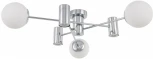 Потолочная люстра на штанге Arte Milano Napoli-5854 335854/3+3 CR (220V, шар)