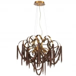 Подвесная люстра Odeon Light Chainy 5066/6 античн.бронза/коричневый/металл/металл G9 6*40W (220V, на тросе)