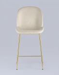Стул полубарный Stool Group Beetle со спинкой бежевый УТ000025452