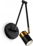 Бра на гибкой ножке Enzo FR5201WL-01B Freya (220V)
