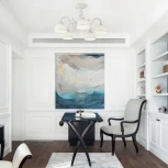 Потолочная люстра на штанге Arte Milano AM346410 346410/5 WT+SL (220V)