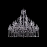 Подвесная люстра Bohemia 1413 1413/24+12+6/530/Ni