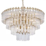 Подвесная большая люстра каскадная L'Arte Luce Spazzoli L08500 (220V, на цепи)