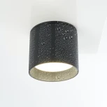 Светильник потолочный накладной Feron HL363 41999 12W, GX53, черный (220V, круглые, IP44)