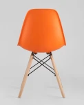 Стул Stool Group Eames DSW оранжевый x4 УТ000005349