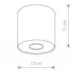 Накладной точечный светильник Nowodvorski Point 6001
