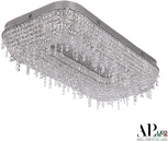 Потолочная люстра светодиодная APL LED Sicilia SH622.2.80.B.Ni.4000 (220V, хрусталь)