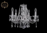 Подвесная люстра Art Classic 11.12 11.12.5.141.Cr.Sp (220V, хрусталь, на цепи, подсвечник, свеча)