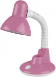 Интерьерная настольная лампа Uniel TLI-227 PINK E27 (для детской, 220V, выключатель)