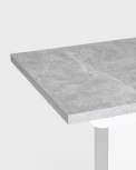Стол Clyde 110-168*75 бетон/белый Stool Group УТ000003910