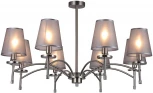 Потолочная люстра на штанге Escada Faith 694/8PL Nickel (220V)