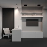 Потолочный линейный светильник светодиодный Maytoni Basis Rot C133CL-12W4K-B (220V)